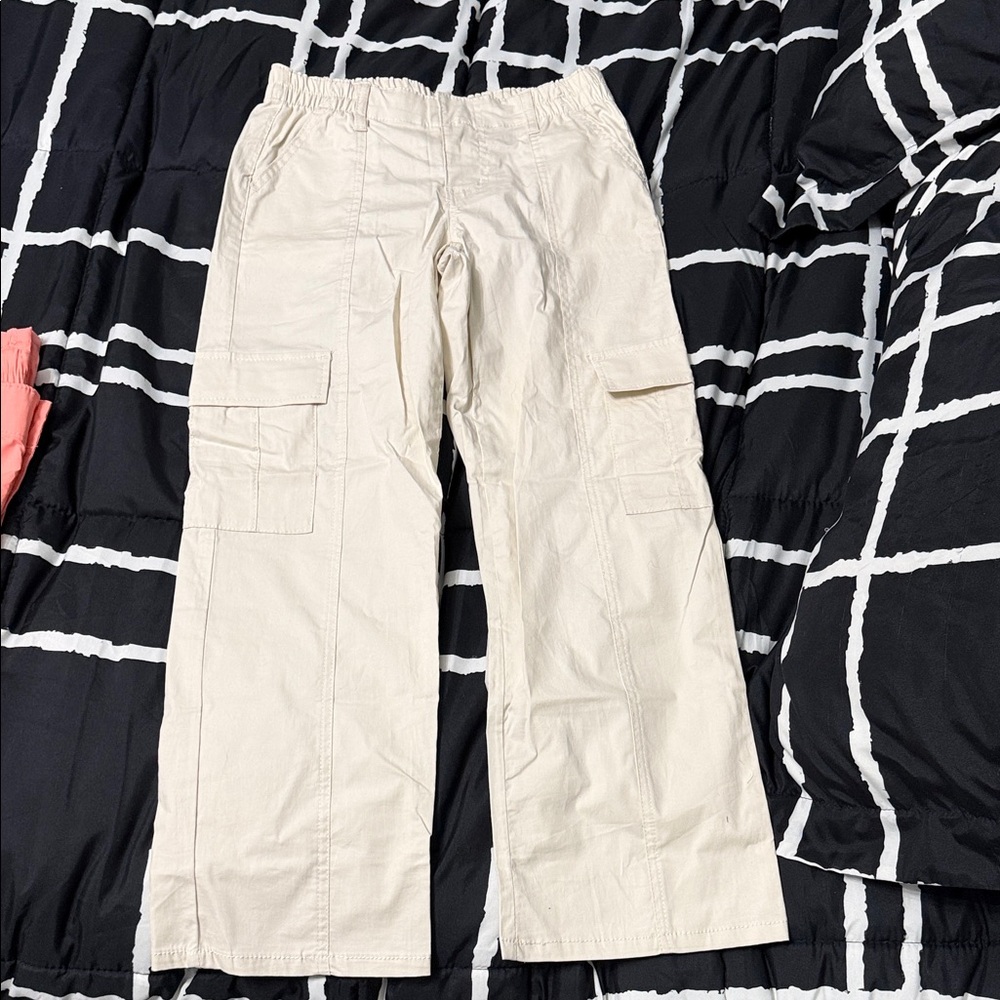 Art Class Girls Wide Leg Cargo Pants - Picture 4 of 4